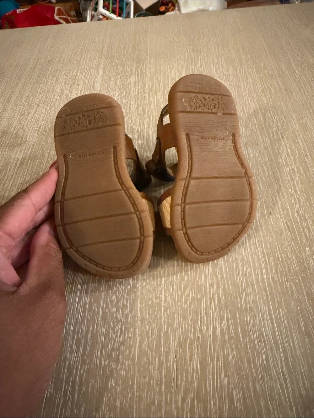 Stride Rite Brown Whitney Sandals size US 4M